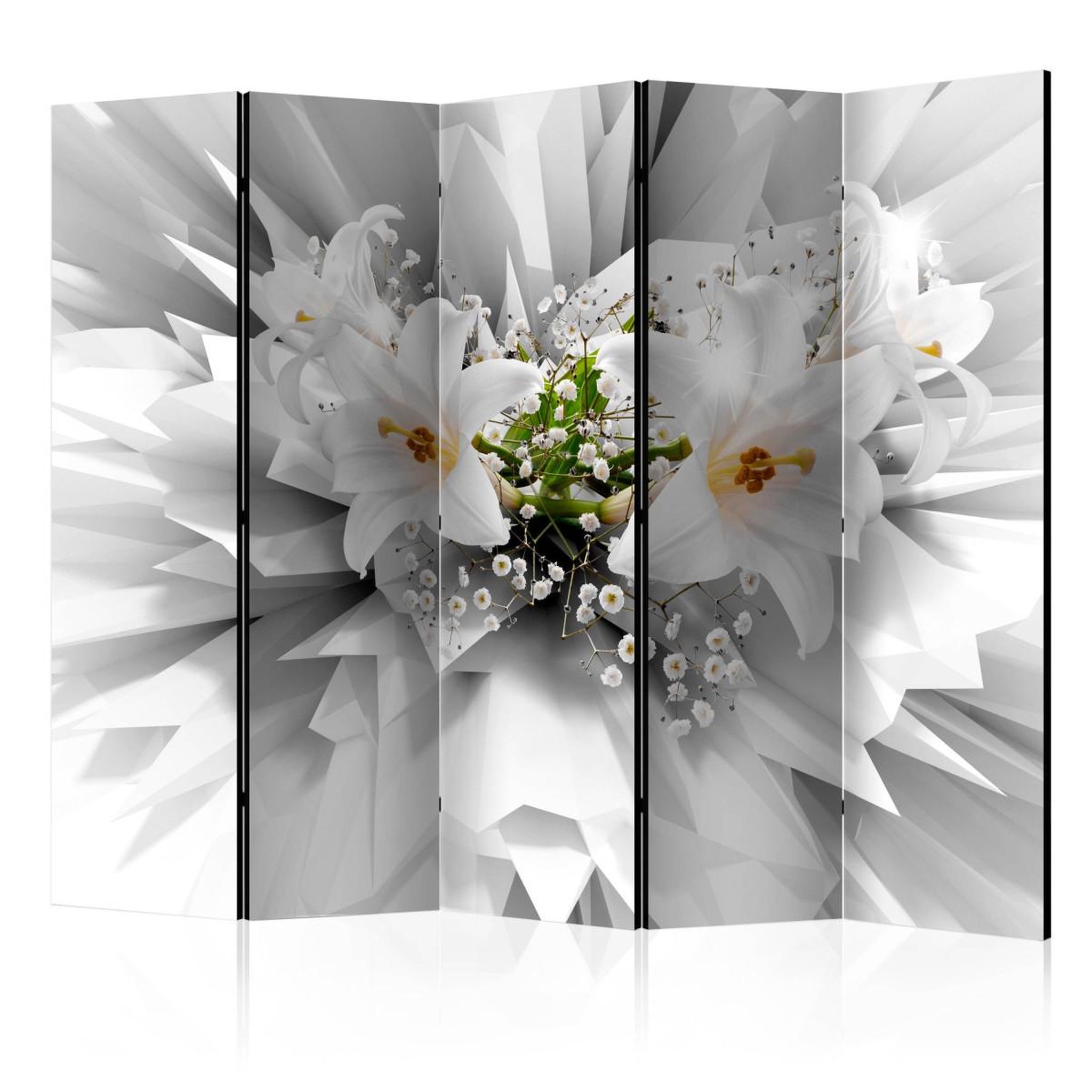 Paris Prix Paravent 5 volets  floral explosion  172x225cm