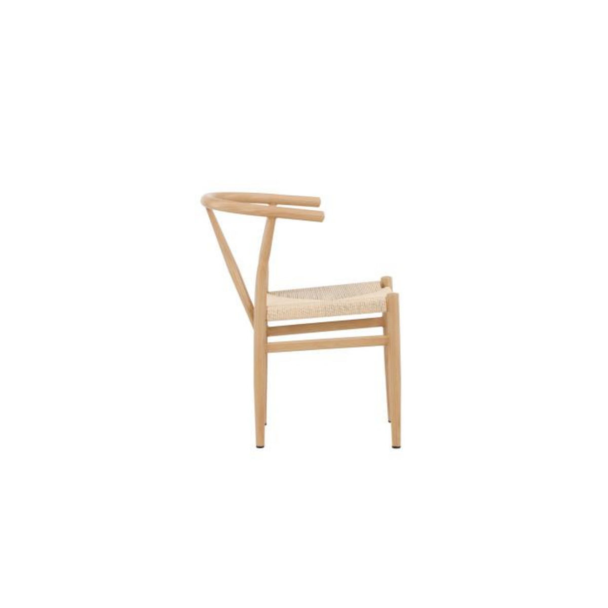 Paris Prix Chaise en Rotin  Alfons  72cm Naturel