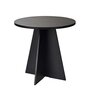 Voir la diapositive 1 : Habitat et Jardin Table à manger en bois  Virella  - 120 x 120 x 75 cm - Bois Noir