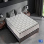 Voir la diapositive 2 : DAGOSTINO HOME Matelas Mousse 140x190 + 2 Oreillers 60x60 - Côté Été/hiver - H25 Cm