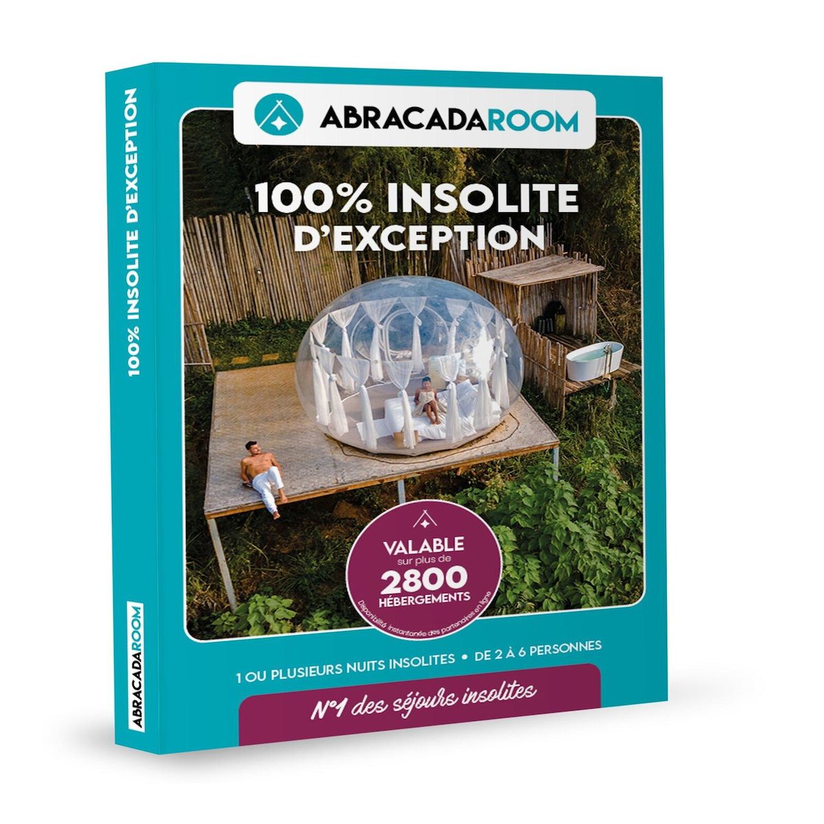 ABRACADAROOM Coffret cadeau Abracadaroom - 100% insolite d'exception