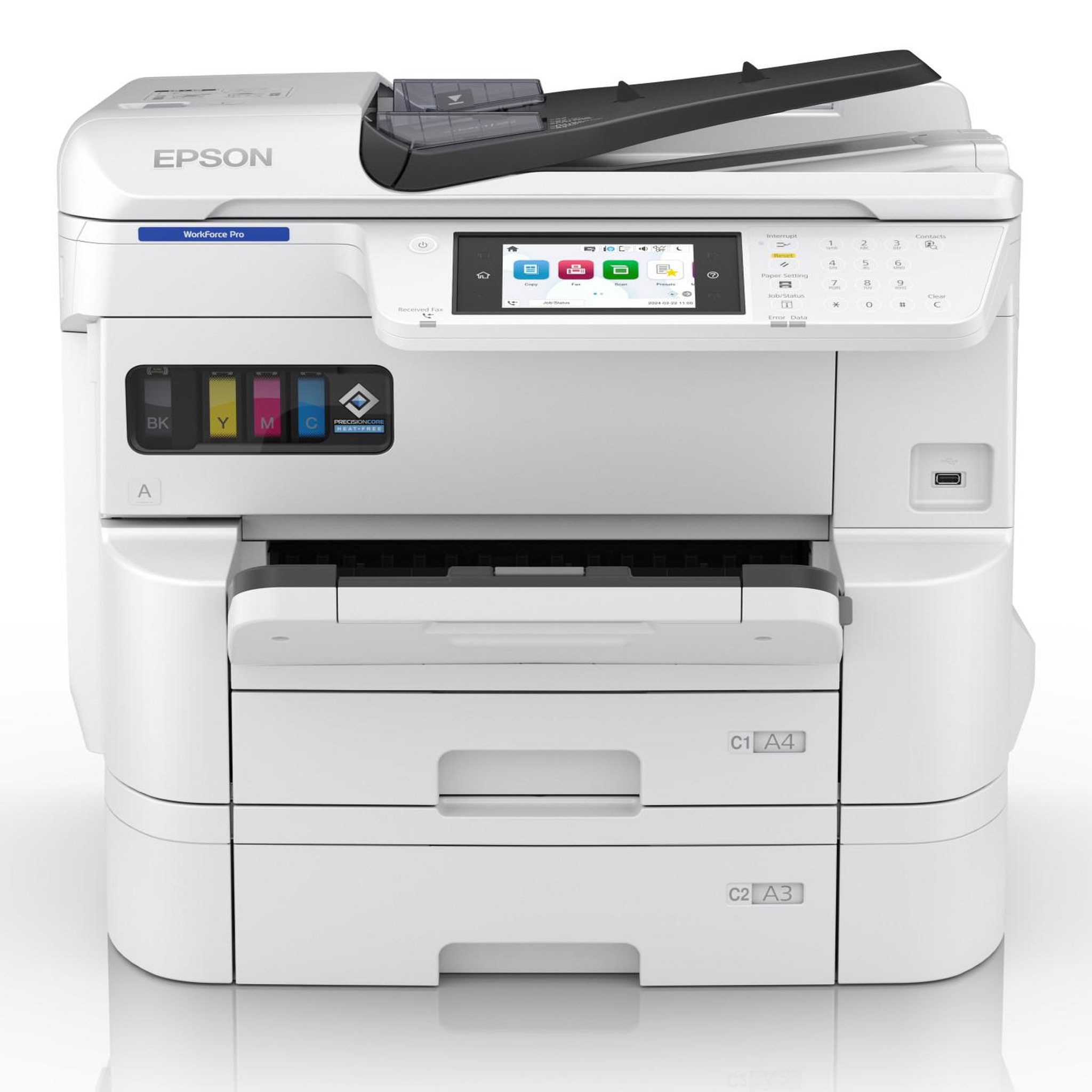 Voir la diapositive 3 : Epson Epson WorkForce Pro EM-C7100DWF Jet d'encre A3+ 4800 x 1200 DPI 35 ppm Wifi