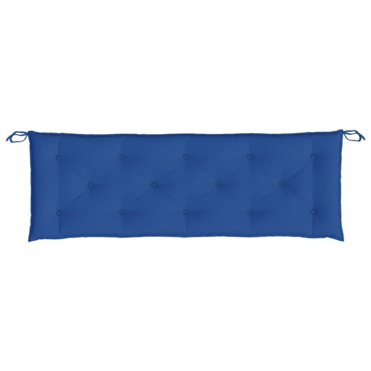 VIDAXL Coussin de banc de jardin bleu royal 150x50x7 cm tissu oxford