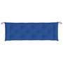 Voir la diapositive 4 : VIDAXL Coussin de banc de jardin bleu royal 150x50x7 cm tissu oxford