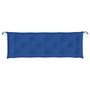 Voir la diapositive 4 : VIDAXL Coussin de banc de jardin bleu royal 150x50x7 cm tissu oxford
