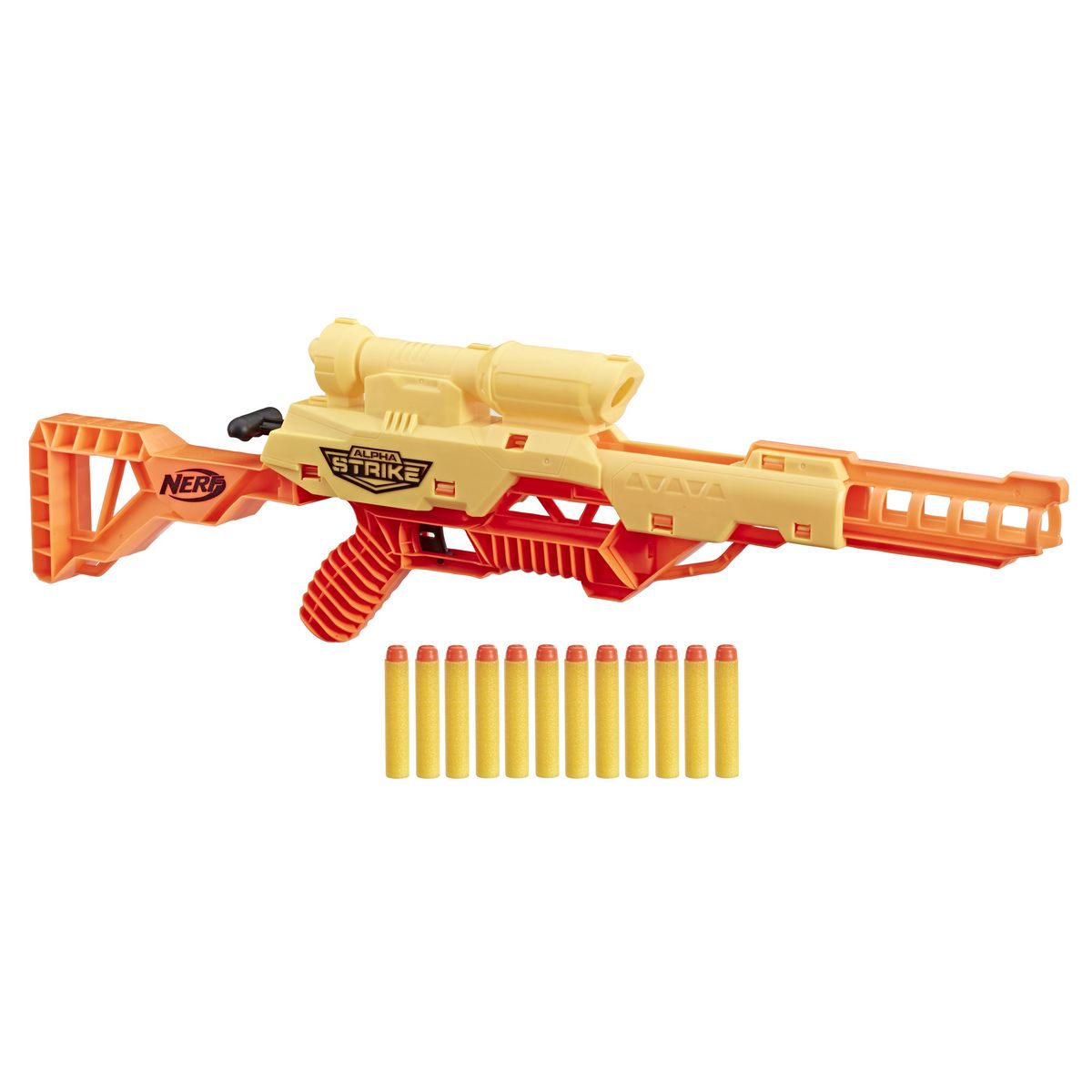 HASBRO Blaster Alpha Strike Wolf LR-1 + 12 fléchettes - Nerf