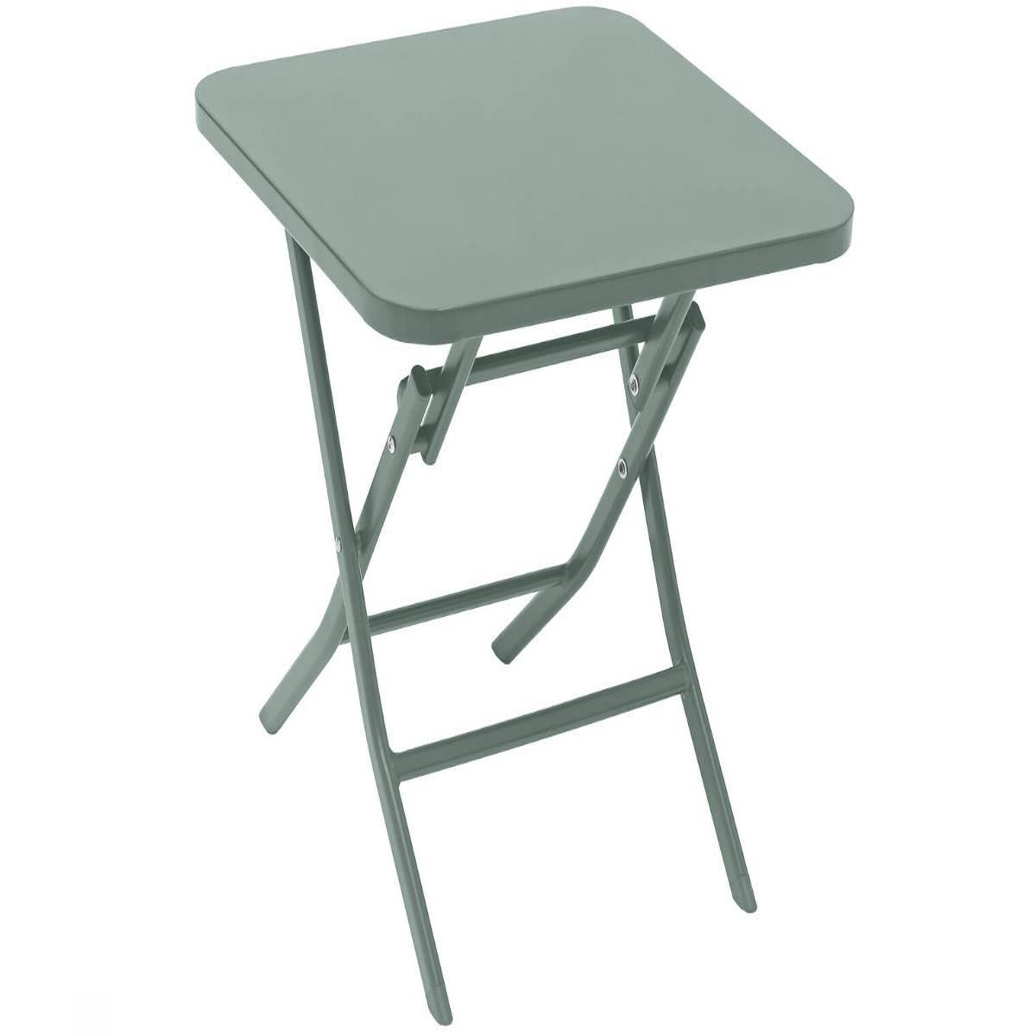 HESPERIDE Table d'appoint carrée pliante greensboro olive - 40 x 40 cm - hespéride