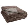 Voir la diapositive 2 : Paris Prix Plaid Imitation Fourrure  Cutie  130x180cm Taupe