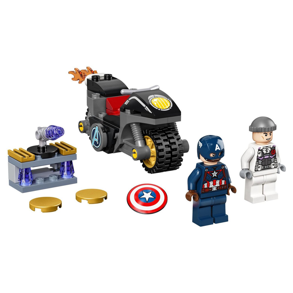 LEGO Marvel Super Heroes  76189 - The Infinity Saga - L&rsquo;affrontement entre Captain America et Hydra
