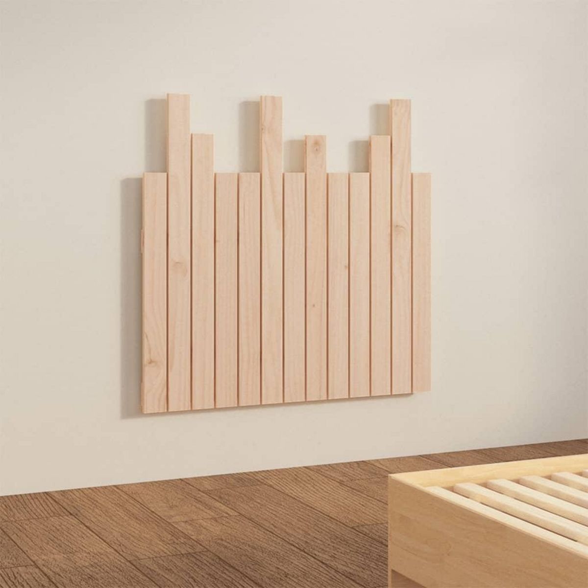 VIDAXL Tete de lit murale 82,5x3x80 cm Bois massif de pin