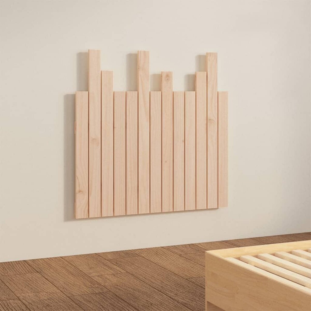 VIDAXL Tete de lit murale 82,5x3x80 cm Bois massif de pin