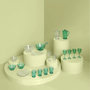 Voir la diapositive 2 : FIVE Couverts à Salade  Green  29cm Vert