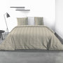 Voir la diapositive 1 : ATELIER DU COTON Housse de couette 240x220 Carmel + 2 taies microfibre