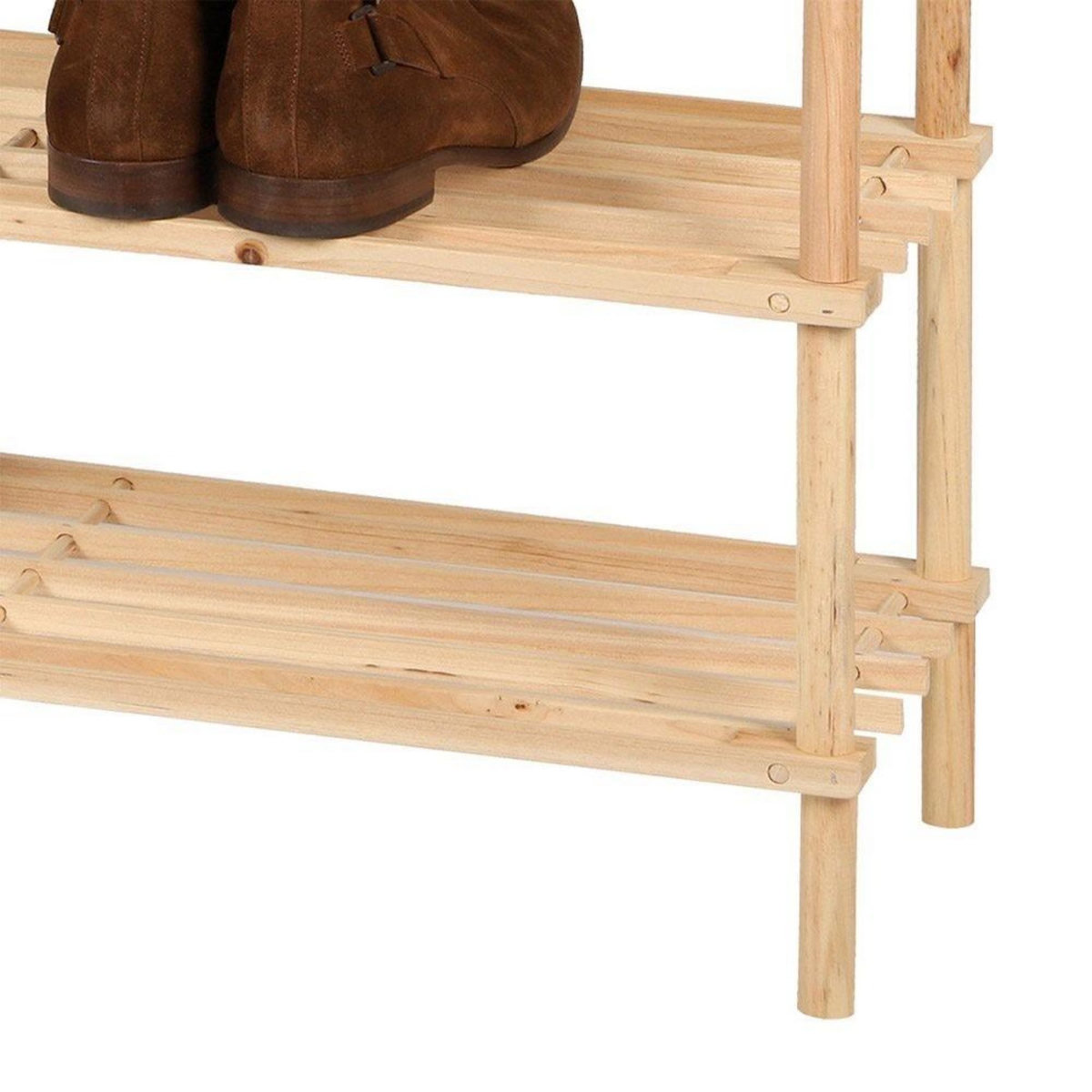 FORNORD Etagère range chaussures 3 niveaux