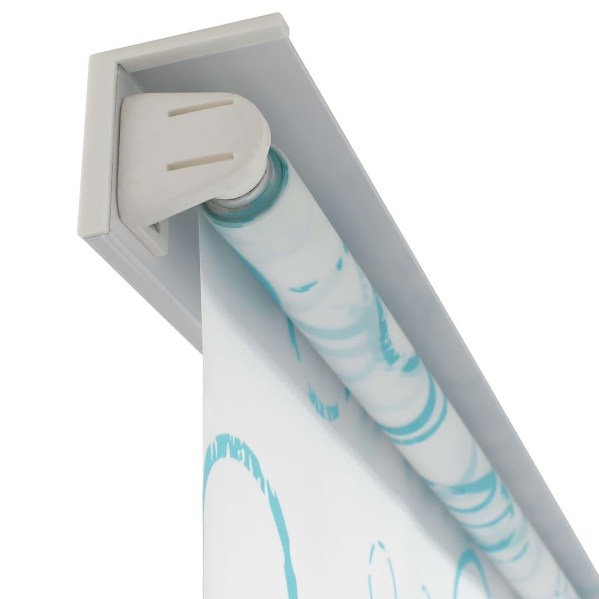 Voir la diapositive 3 : VIDAXL Store roulant de douche 80x240 cm Bulle