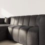Voir la diapositive 4 : LISA DESIGN Curtis - canapé d'angle gauche 4 places en simili