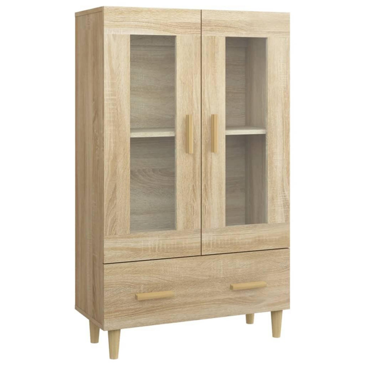 VIDAXL Buffet haut Chene sonoma 70x31x115 cm Bois d'ingenierie