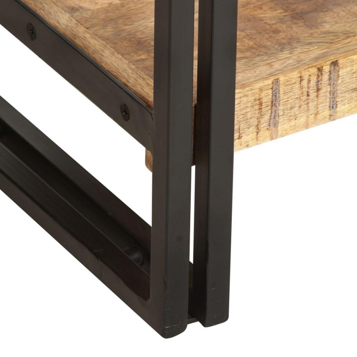 VIDAXL Bibliotheque a 5 niveaux 40x30x180 cm Bois de manguier massif