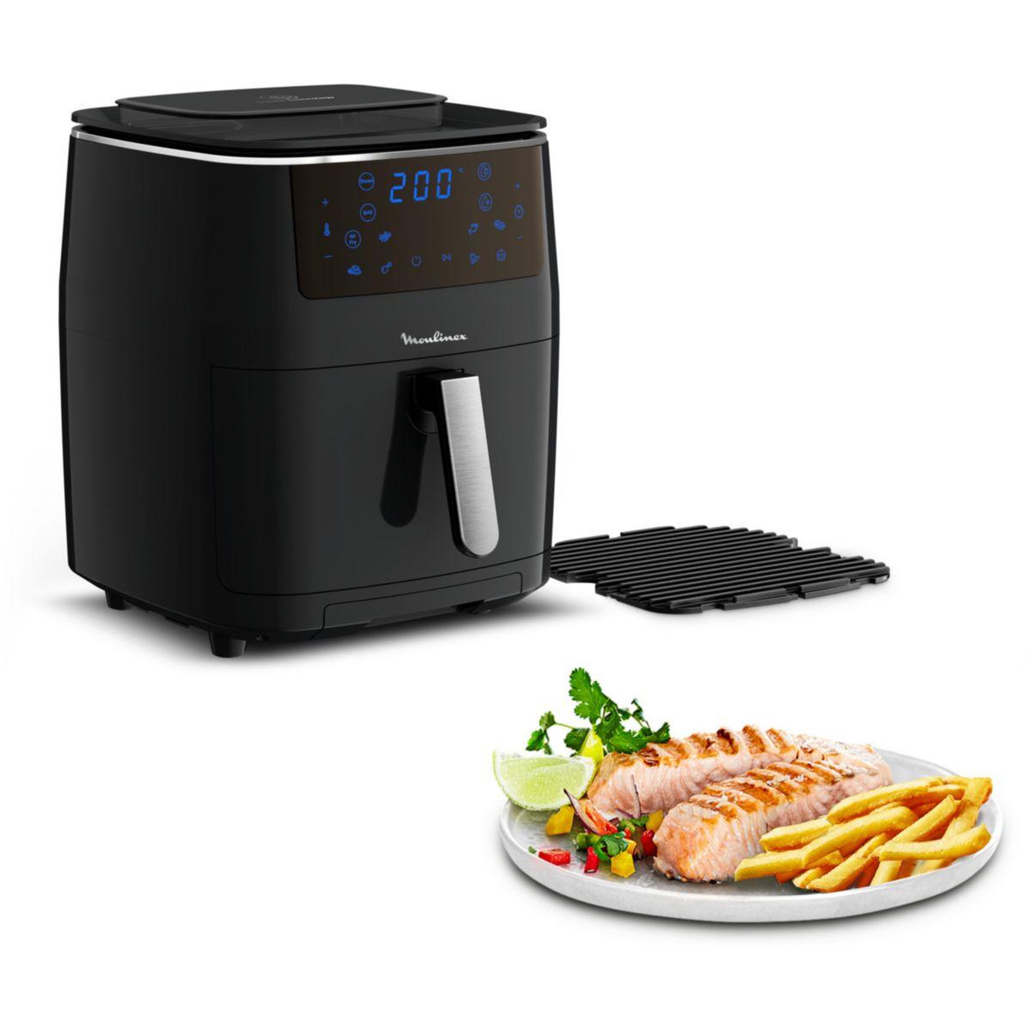 MOULINEX Friteuse sans huile Easy Fry & Steam 3 en 1 6,2L AL201810