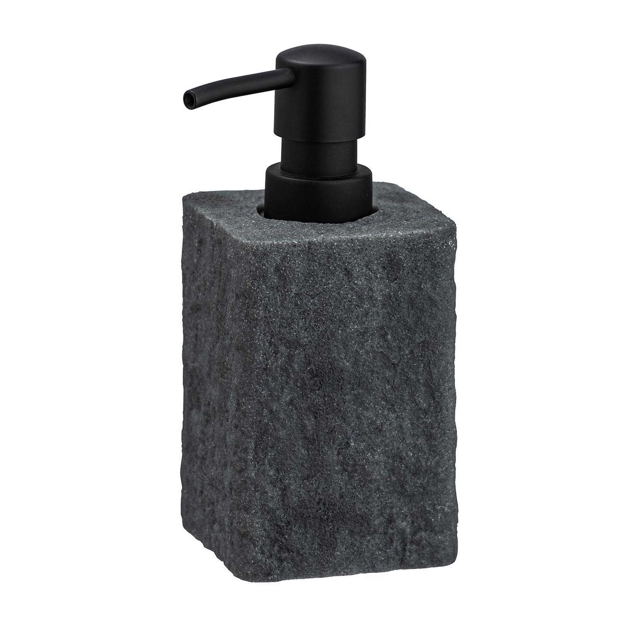 Wenko Distributeur de savon design pierre villata. Coloris disponibles : Gris, Blanc