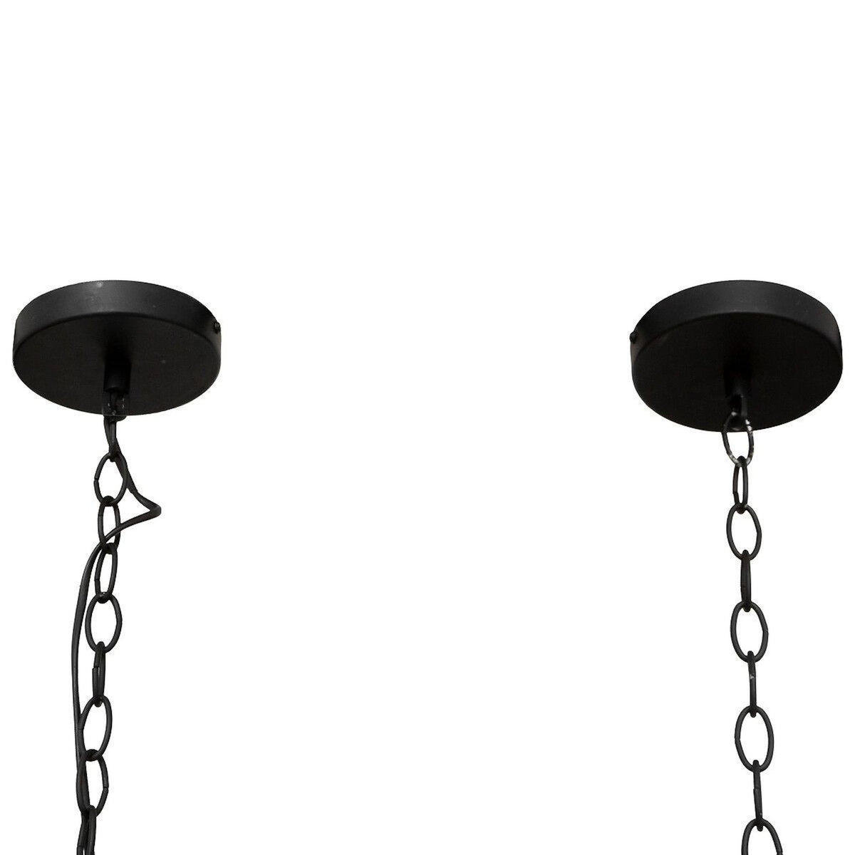 ATMOSPHERA Lampe de Plafonnier en Métal  Aaron  93cm Noir