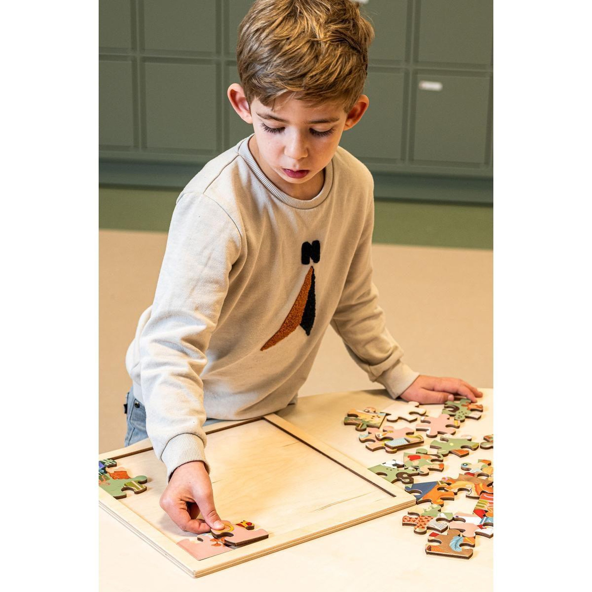 Voir la diapositive 4 : EDUCO Célébration - Saint-Nicolas — 36 pièces de puzzle