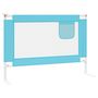 Voir la diapositive 4 : VIDAXL Barriere de securite de lit enfant Bleu 90x25 cm Tissu