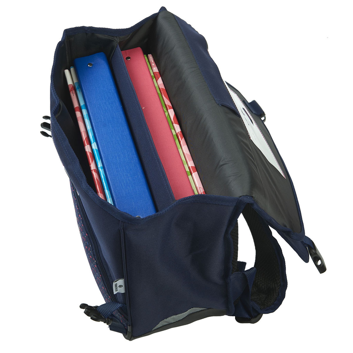 OBERTHUR Cartable 38 cm CP/CE1/CE2 bleu cheval