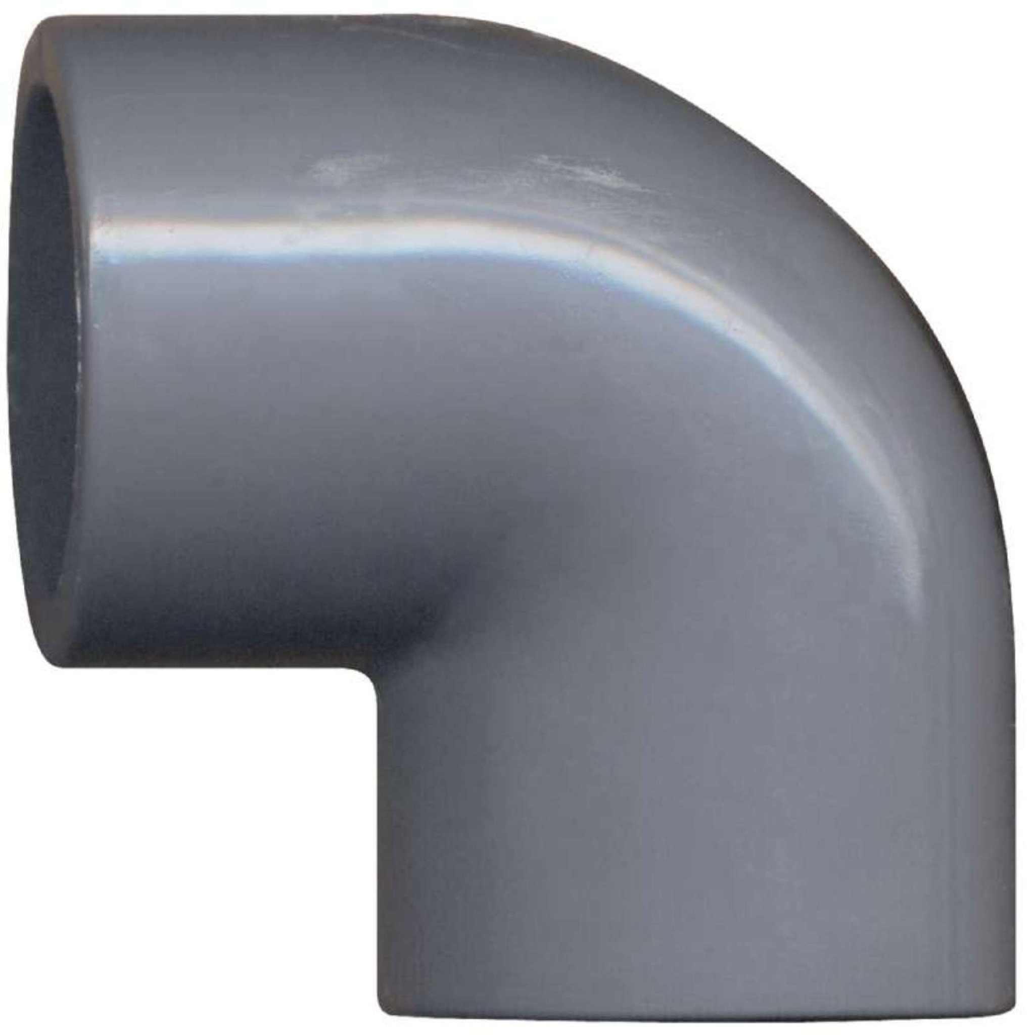 Voir la diapositive 4 : Jardibric Raccord coudé 90° PVC pression F/F Jardibric ø50