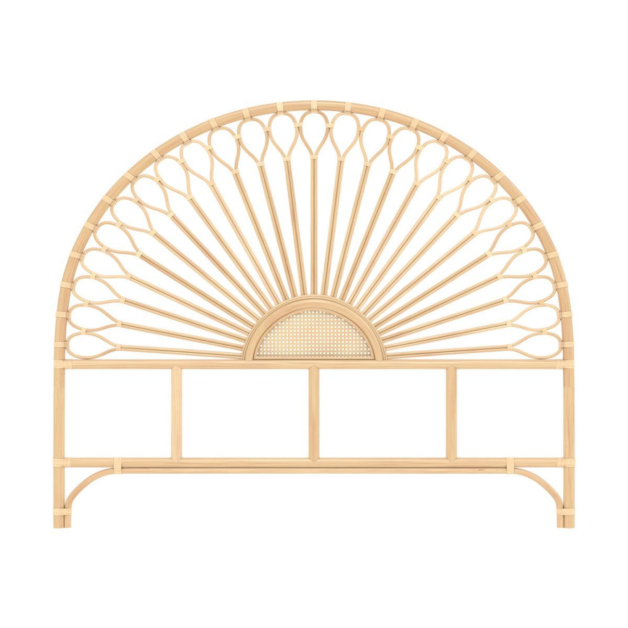 MAISON PAVANE Tête de lit en rotin naturel 160 cm-alan