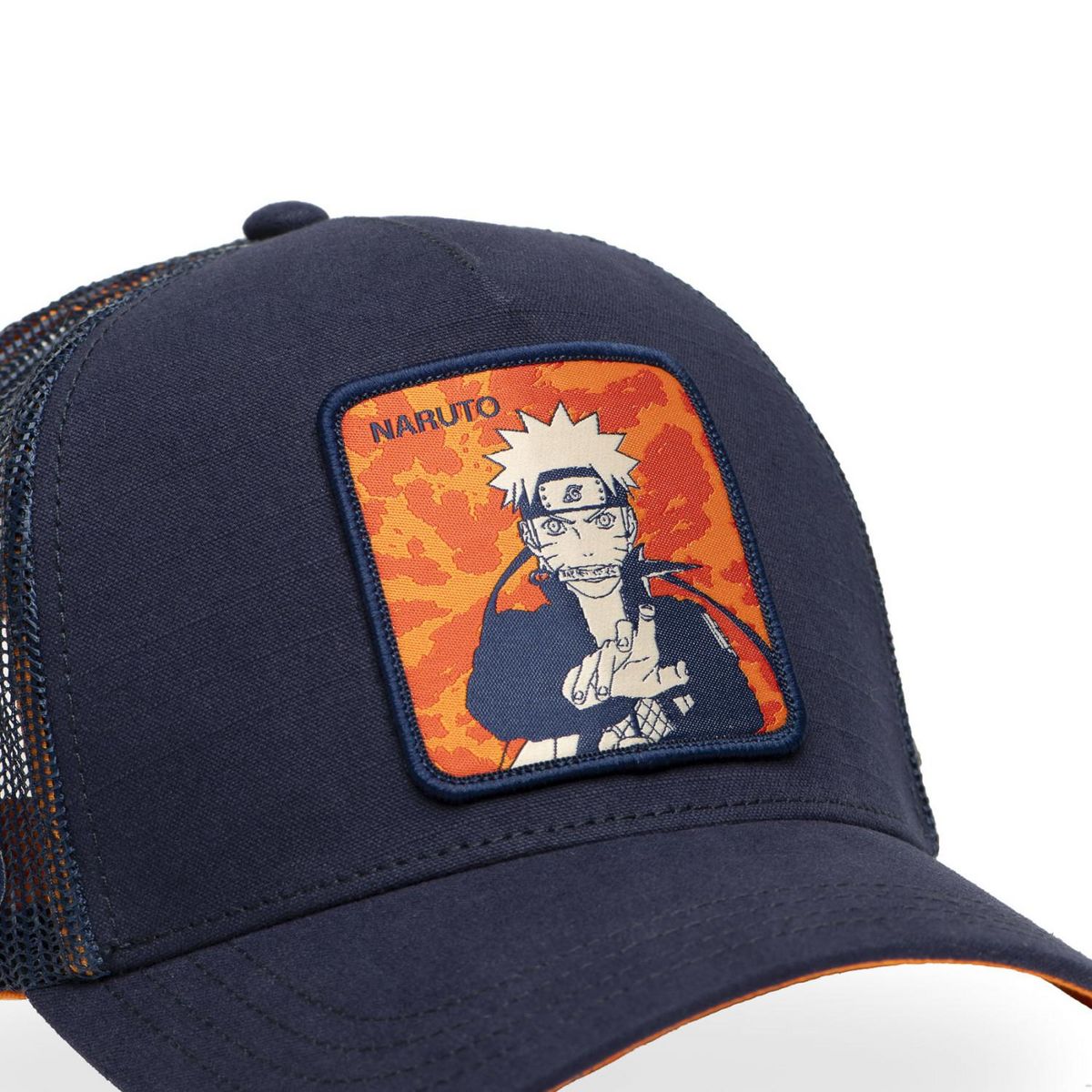 CAPSLAB Casquette trucker avec filet Naruto Shippuden Kunai
