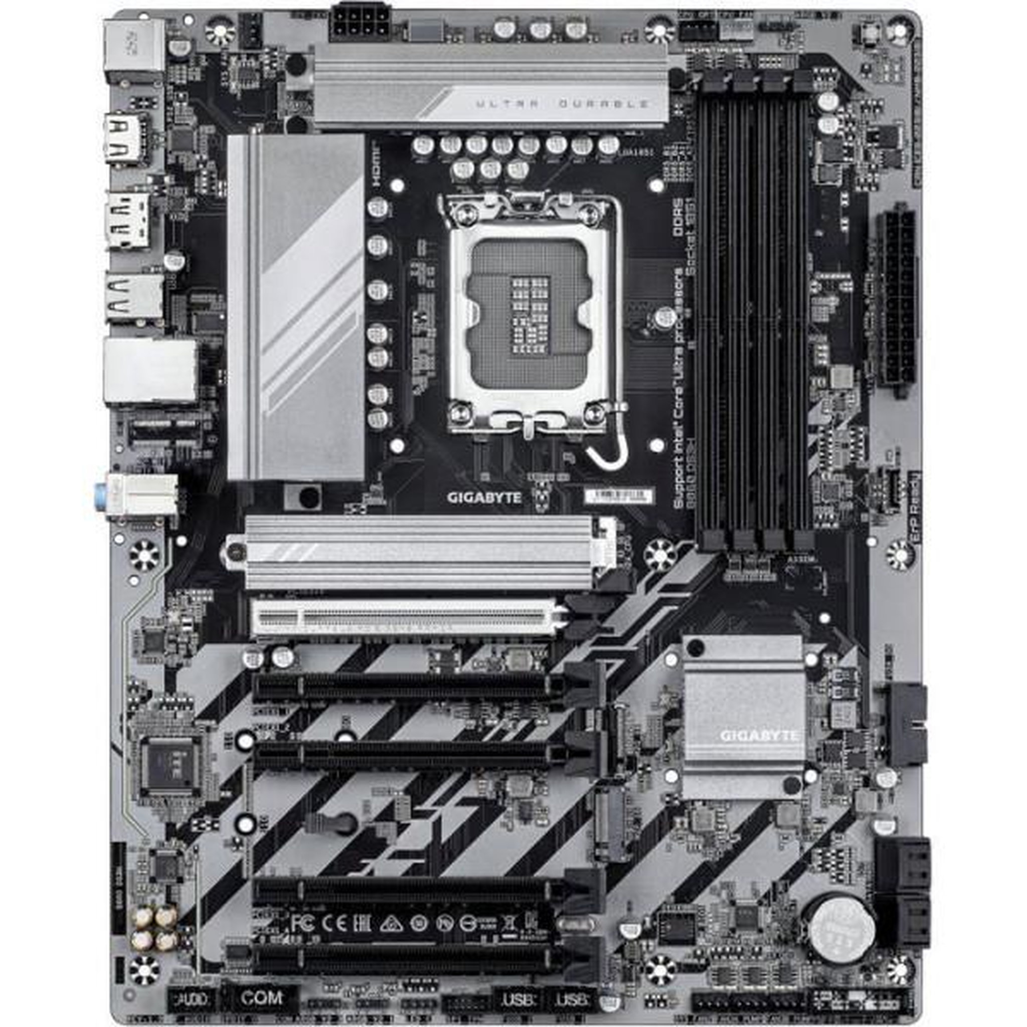 Voir la diapositive 2 : Gigabyte Carte mere - GIGABYTE - B860 DS3H - Format ATX - Chipset Intel B860 - DDR5