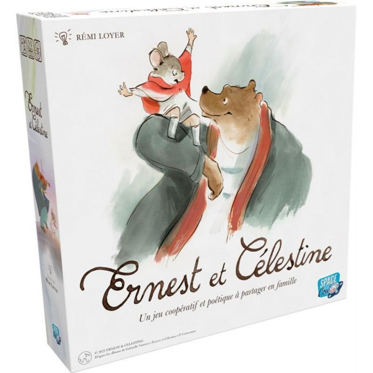 Asmodee Jeu de société Asmodee Ernest et Célestine