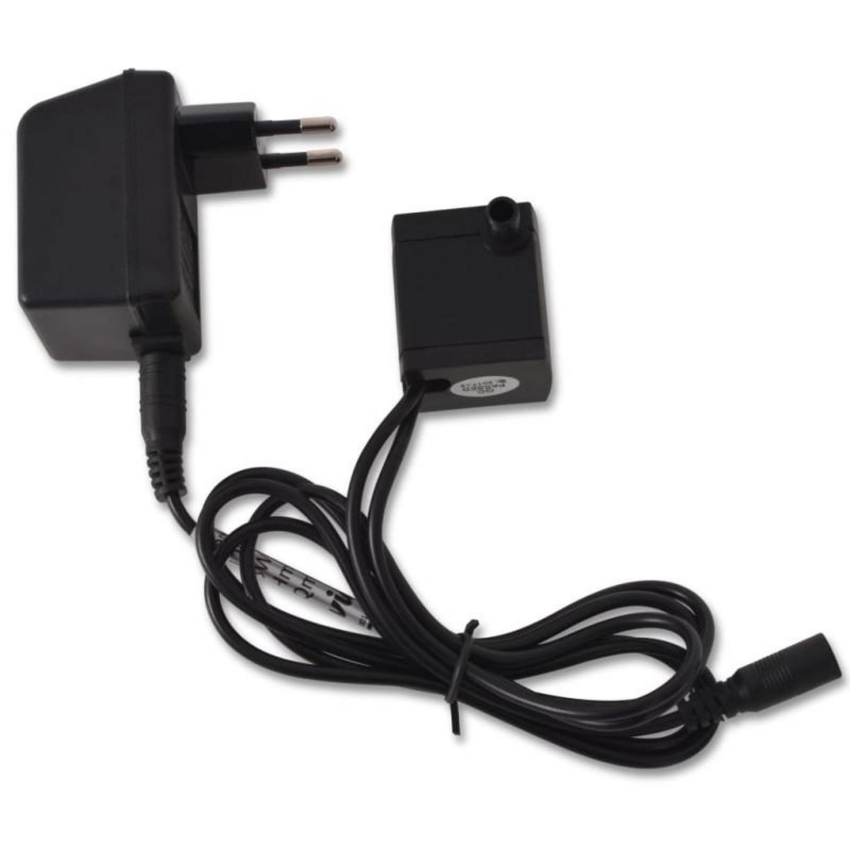 VIDAXL Fontaine d'interieur avec lampe LED Polyresine