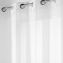 Voir la diapositive 2 : Paris Prix Rideau Voilage à Œillets  Elizeon  140x280cm Blanc