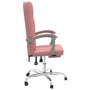 Voir la diapositive 4 : VIDAXL Fauteuil inclinable de bureau Rose Similicuir