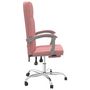 Voir la diapositive 4 : VIDAXL Fauteuil inclinable de bureau Rose Similicuir