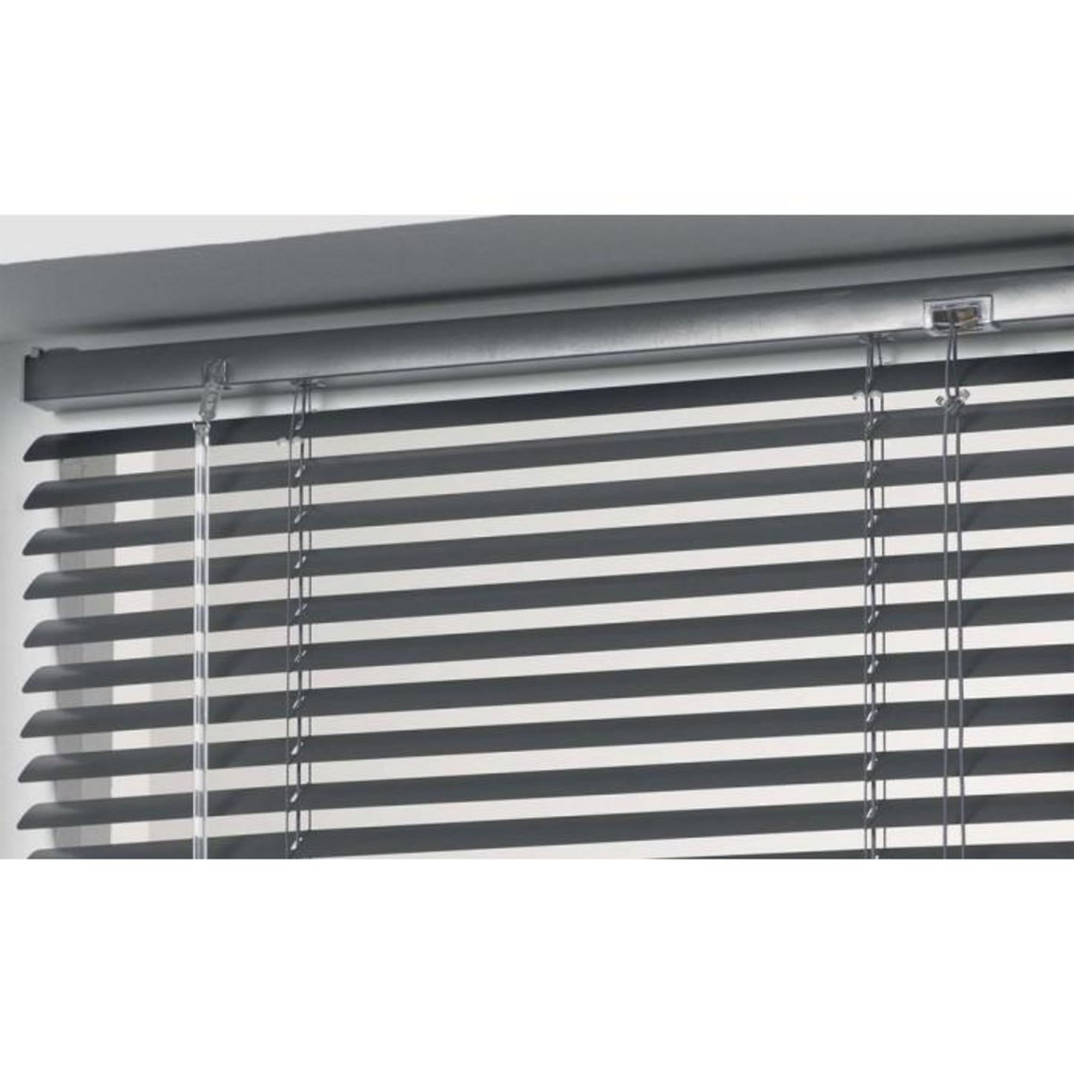 Paris Prix Store à Lamelles  Vénitien  90x180cm Anthracite