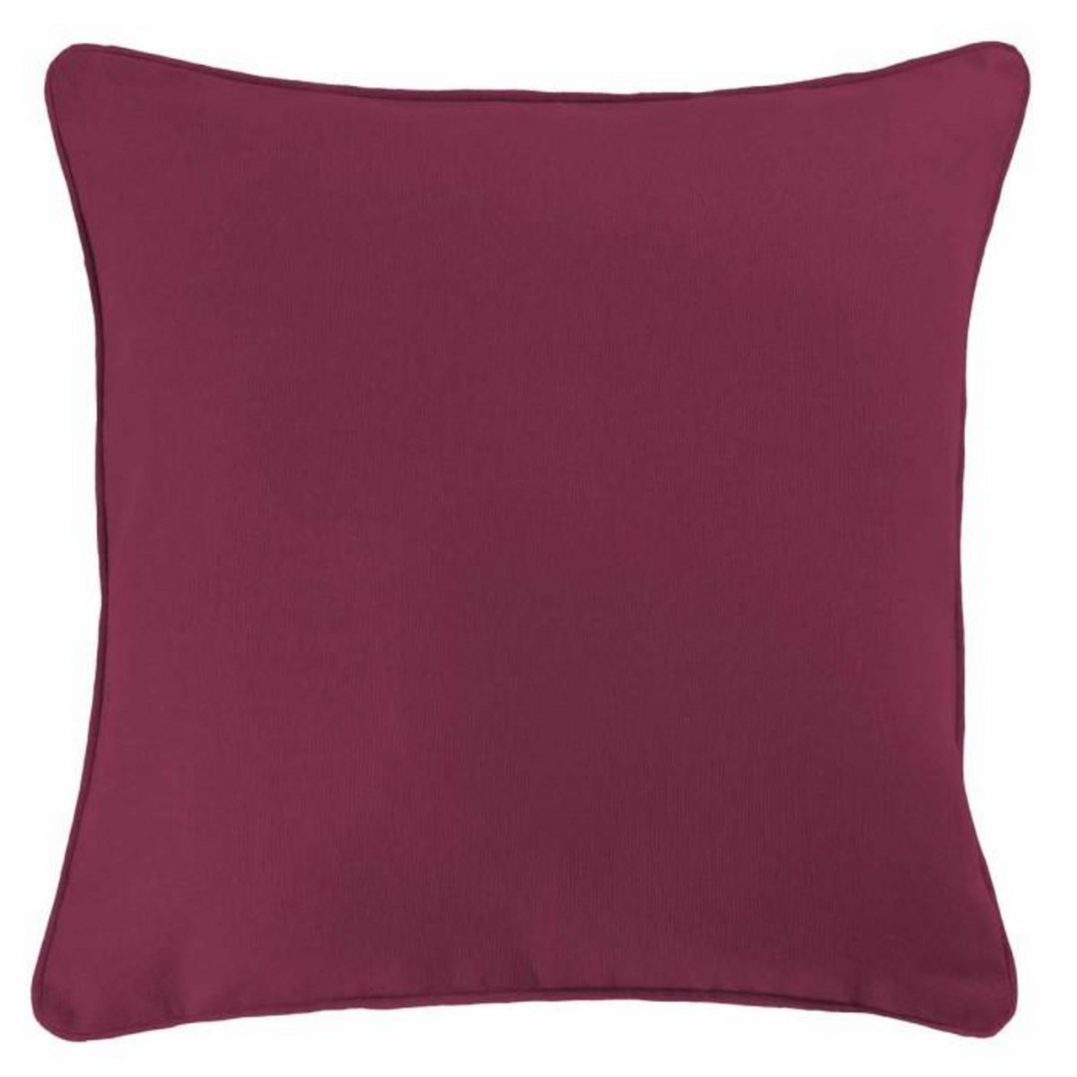 Paris Prix Coussin Déco  Panama  40x40cm Bordeaux