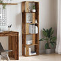 Voir la diapositive 4 : VIDAXL Bibliotheque vieux bois 45x24x159 cm bois d'ingenierie