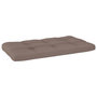 Voir la diapositive 4 : VIDAXL Canape central palette de jardin Gris Bois de pin impregne