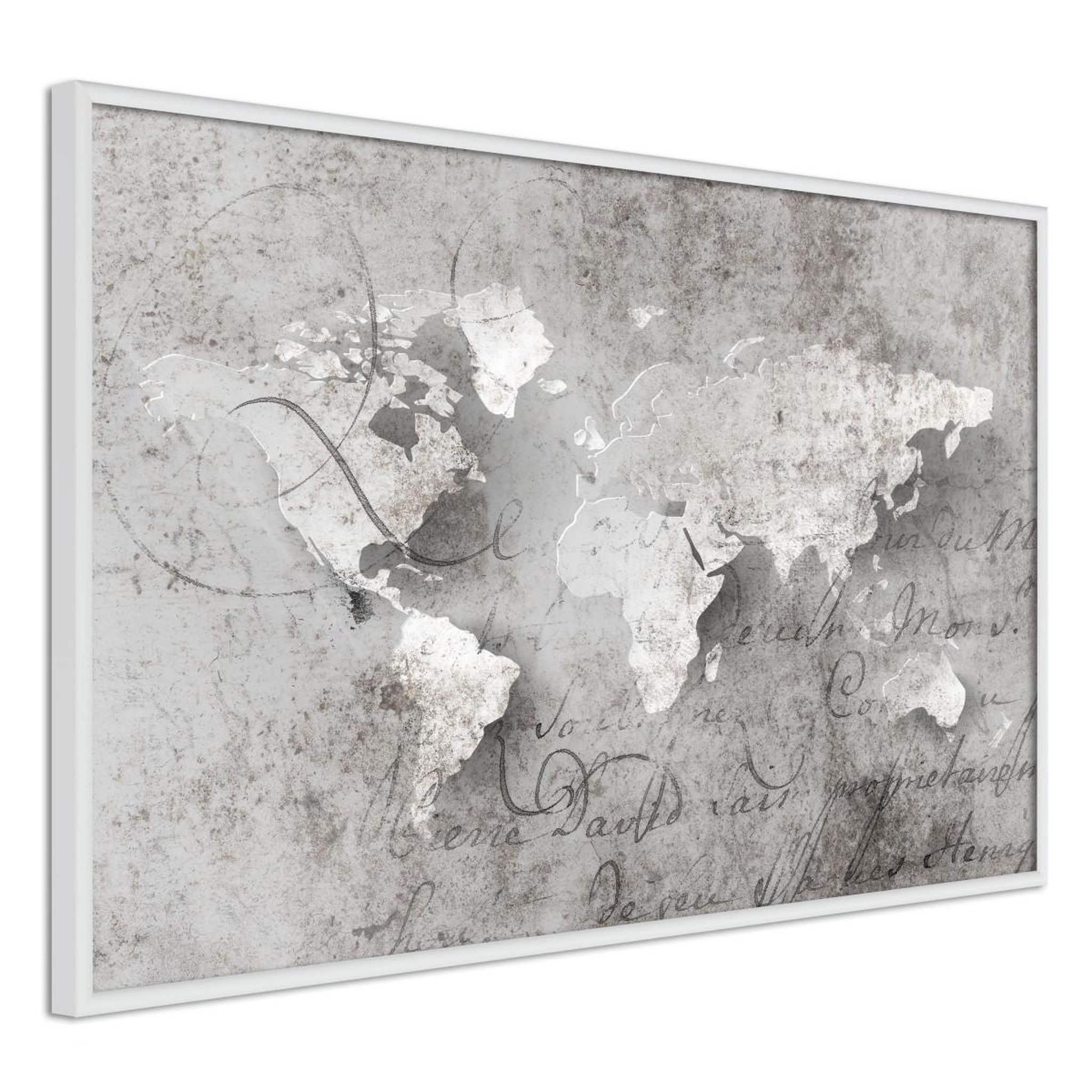 Paris Prix Affiche murale encadrée  world of words
