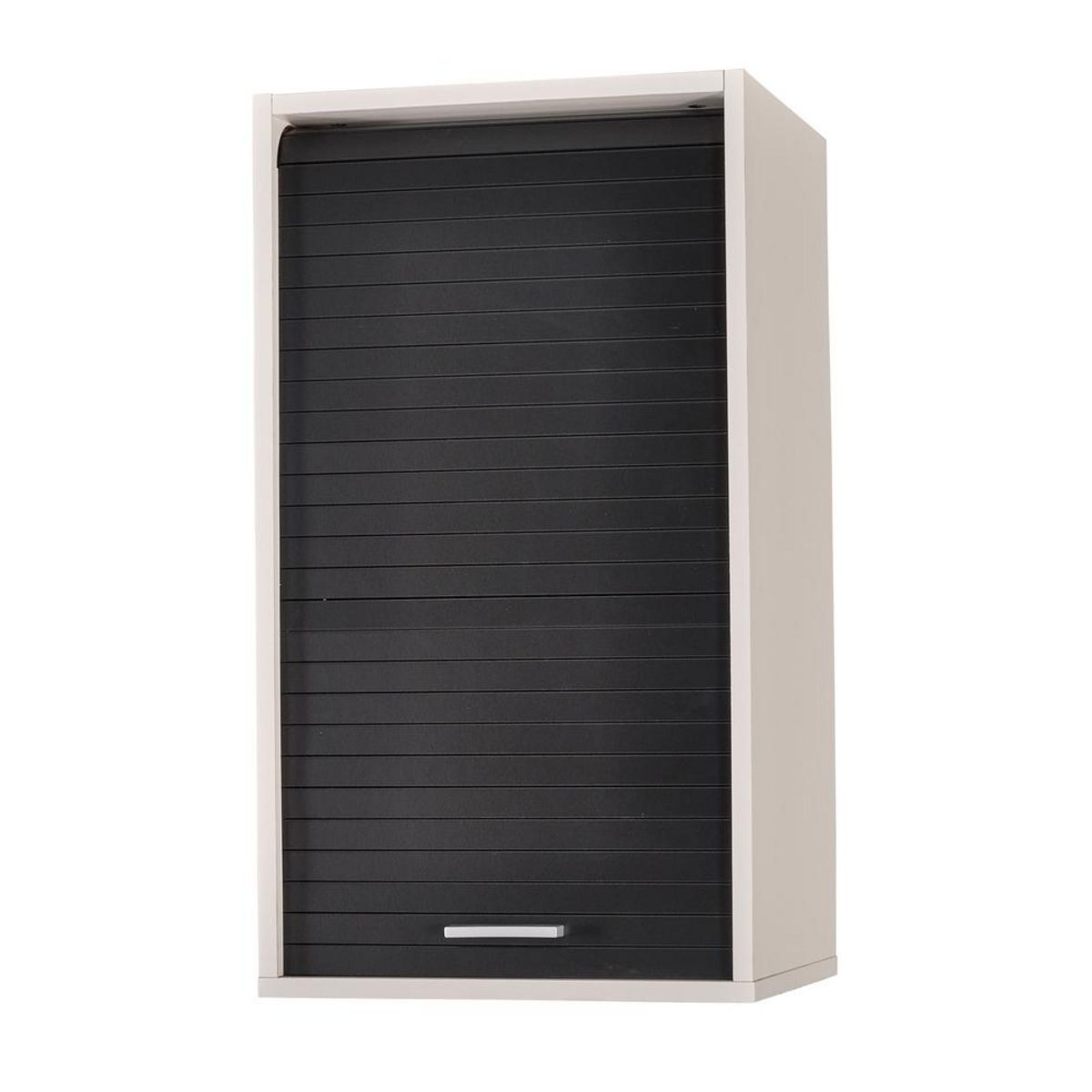 Rangement de cuisine à rideau coloris blanc L40 cm - COOKING