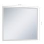 Voir la diapositive 6 : VIDAXL Miroir mural a LED de salle de bain et capteur tactile 60x50 cm