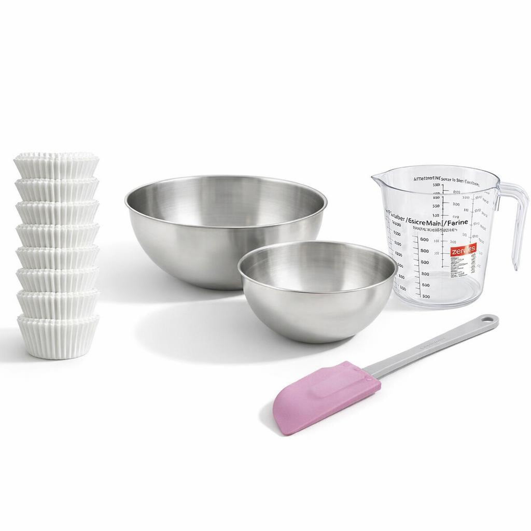 ZENKER Set de 244 ustensiles de pâtisserie moules bols spatule et verre doseur zenker smart pastry