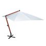 Voir la diapositive 2 : VIDAXL Parasol 300 x 400 cm Blanc