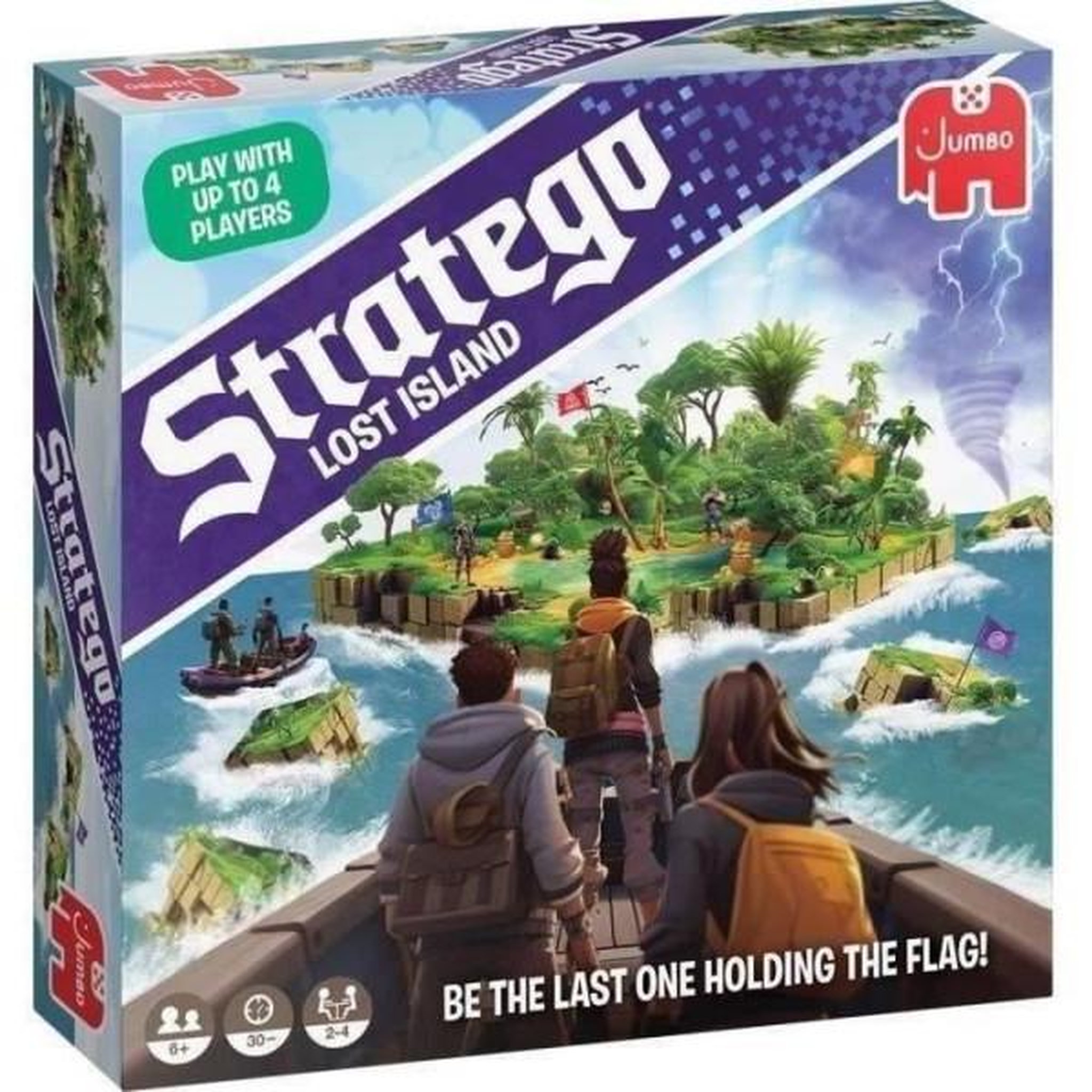 Dujardin STRATEGO LOST ISLAND - Jeu de stratégie - DUJARDIN - Trouvez le drapeau caché avant qu'il ne disparaisse !