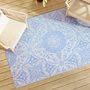 Voir la diapositive 1 : VIDAXL Tapis d'exterieur ARAKIL bleu azure 140x200 cm PP