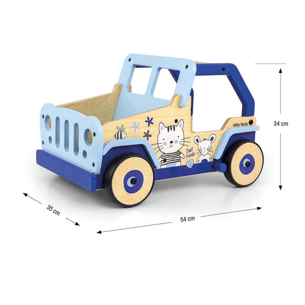 MILLY MALLY Trotteur  Explorer Chat et Souris