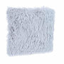 Voir la diapositive 2 : ATMOSPHERA Coussin Imitation Fourrure  Long  45x45cm Gris